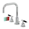 Fauceture FSC8931CKL Kaiser Widespread Bathroom Faucet W/ Brass Pop-Up, Chrome FSC8931CKL